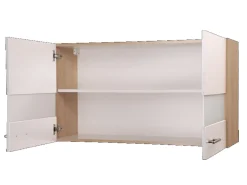 Respekta Küchen-Oberschrank Merle 100 cm Weiß