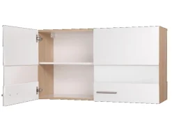 Respekta Küchen-Oberschrank Merle 100 cm Weiß