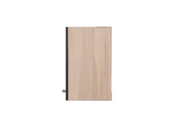 Respekta Küchen-Oberschrank Merle 50 cm Schwarz