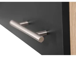 Respekta Küchen-Oberschrank Merle 50 cm Schwarz