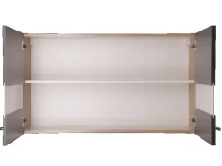Respekta Küchen-Oberschrank Merle 100 cm Grau