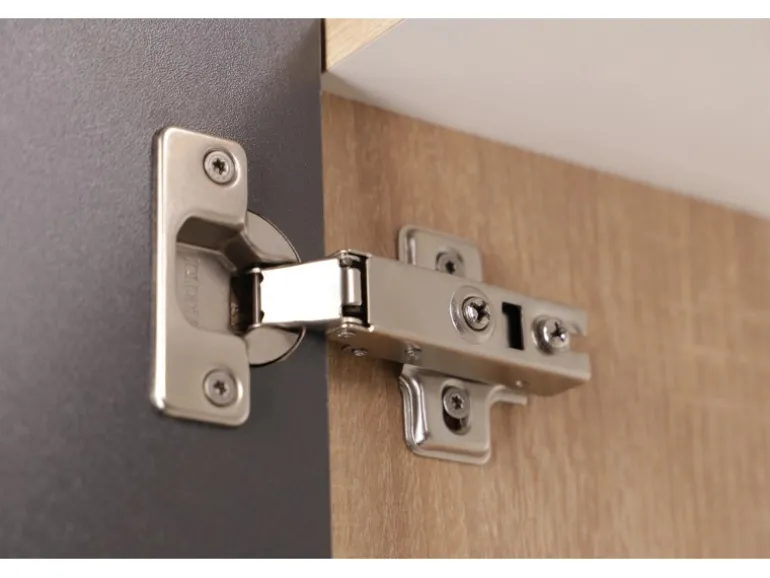 Respekta Küchen-Oberschrank Merle 50 cm Grau