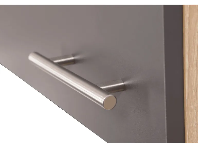 Respekta Küchen-Oberschrank Merle 50 cm Grau