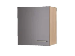 Respekta Küchen-Oberschrank Merle 50 cm Grau