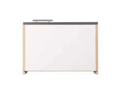 Respekta Küchen-Oberschrank Merle 50 cm Grau