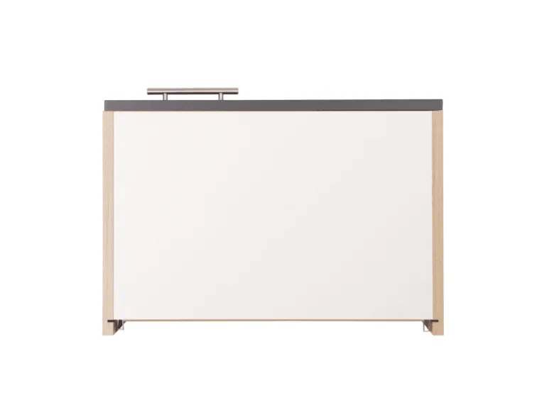 Respekta Küchen-Oberschrank Merle 50 cm Grau