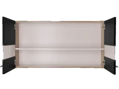 Respekta Küchen-Oberschrank Merle 110 cm Schwarz