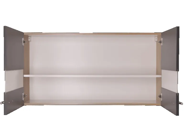 Respekta Küchen-Oberschrank Merle 110 cm Grau