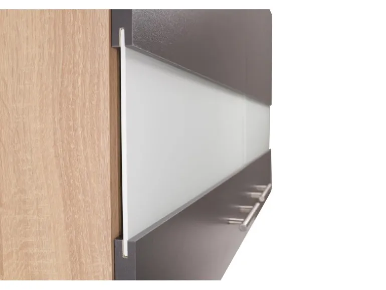 Respekta Küchen-Oberschrank Merle 110 cm Grau