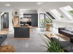 Respekta Küchen-Oberschrank Merle 110 cm Grau