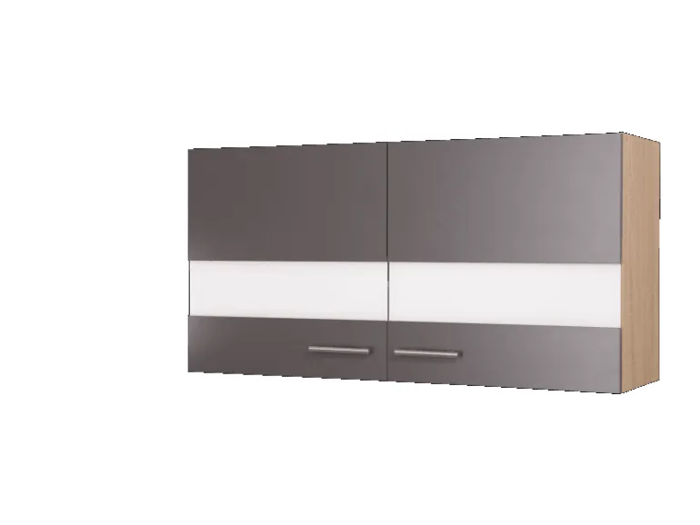 Respekta Küchen-Oberschrank Merle 110 cm Grau
