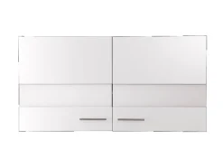 Respekta Küchen-Oberschrank Merle 110 cm Weiß