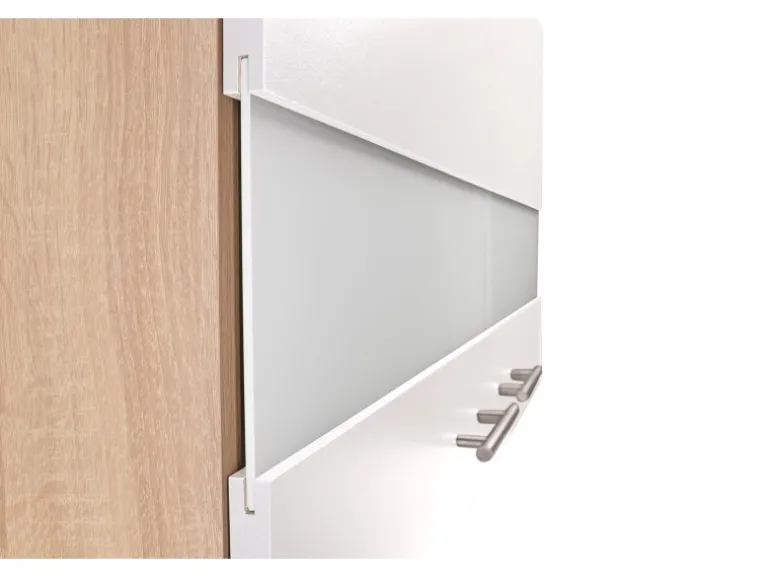 Respekta Küchen-Oberschrank Merle 110 cm Weiß