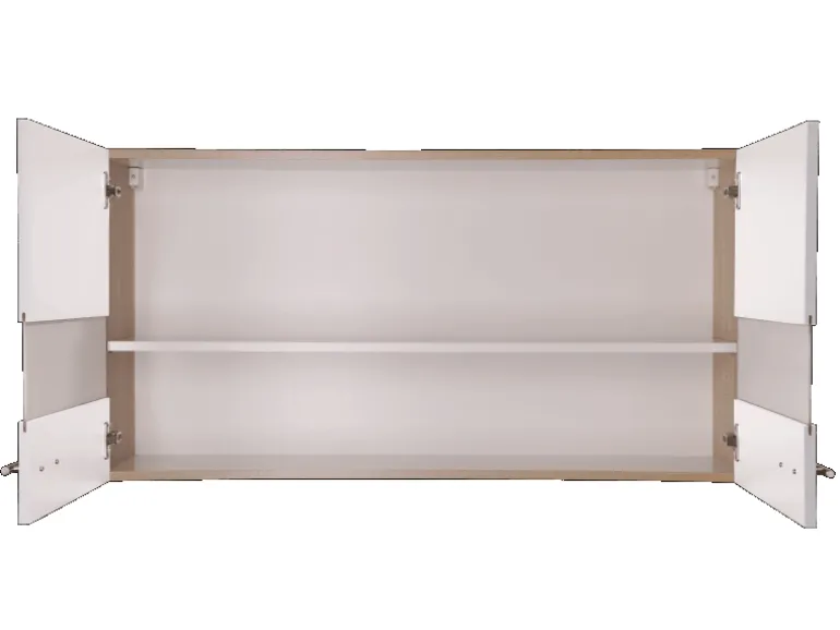 Respekta Küchen-Oberschrank Merle 110 cm Weiß