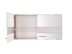 Respekta Küchen-Oberschrank Merle 110 cm Weiß