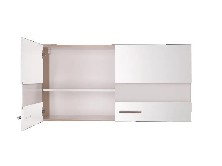 Respekta Küchen-Oberschrank Merle 110 cm Weiß