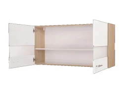 Respekta Küchen-Oberschrank Merle 110 cm Weiß