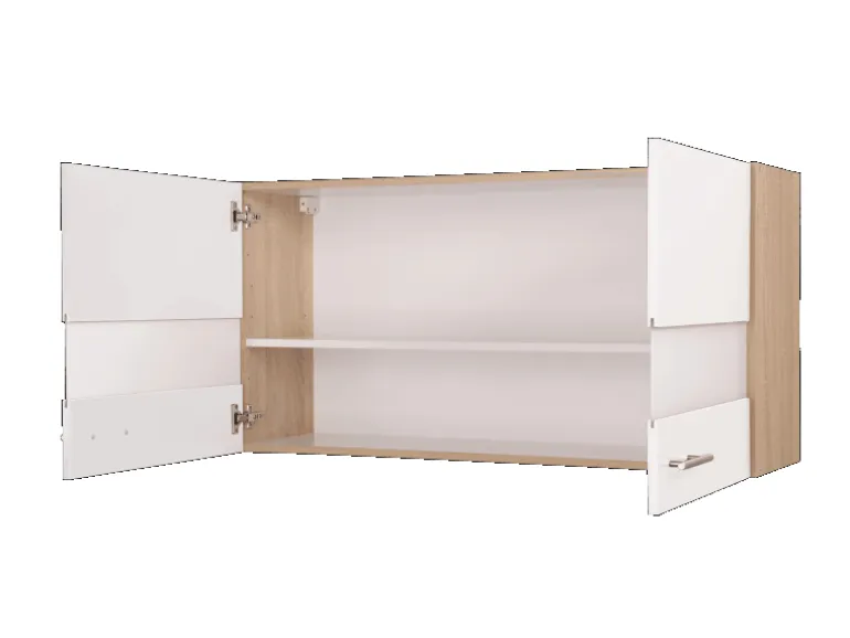 Respekta Küchen-Oberschrank Merle 110 cm Weiß