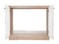 Respekta Küchen-Spülenunterschrank Merle 100 cm Weiß