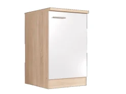 Respekta Küchen-Spülenunterschrank Merle 50 cm Weiß