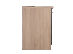 Respekta Küchen-Spülenunterschrank Merle 100 cm Grau