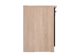 Respekta Küchen-Spülenunterschrank Merle 50 cm Schwarz