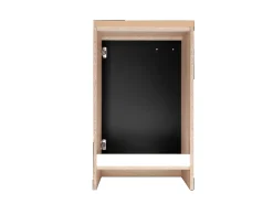 Respekta Küchen-Spülenunterschrank Merle 50 cm Schwarz