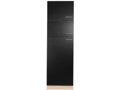 Respekta Küchen-Umbauschrank Merle 60 cm Schwarz