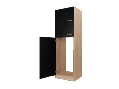 Respekta Küchen-Umbauschrank Merle 60 cm Schwarz