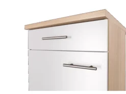 Respekta Küchen-Unterschrank Merle 50 cm Weiß