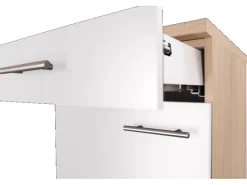 Respekta Küchen-Unterschrank Merle 50 cm Weiß