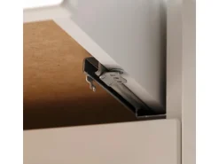 Respekta Küchenzeile Gabriel 290 cm mit Kücheninsel Grau Hochglanz