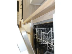 Respekta Küchenzeile GLRP380HWS Grifflos 380 cm Schwarz Hochglanz-Weiß