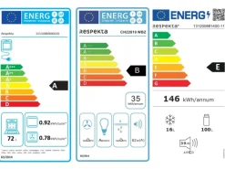 Respekta Küchenzeile GLRP370HESWM Grifflos 370 cm Weiß matt-Sonoma Eiche