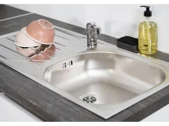 Respekta Küchenzeile GLRP330HWWM Grifflos 330 cm Weiß matt