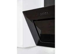 Respekta Küchenzeile GLRP370HWS Grifflos 370 cm Schwarz Hochglanz-Weiß