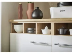 Respekta Küchenzeile Hilde LBBEKB280EWC ohne E-Geräte 280 cm Weiß