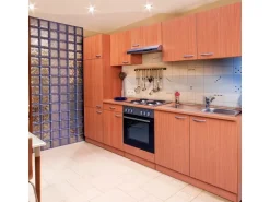 Respekta Küchenzeile KB270BBE 270 cm Buche Nachbildung