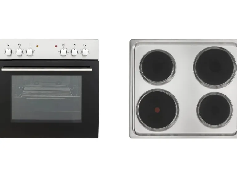 Respekta Küchenzeile KB270ENWP 270 cm Weiß-Eiche Natura Nachbildung Glänzend