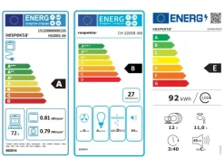 Respekta Küchenzeile KB250ESWC 250 cm Weiß-Eiche Glänzend