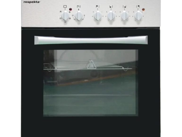 Respekta Küchenzeile KB250ESWC 250 cm Weiß-Eiche Glänzend