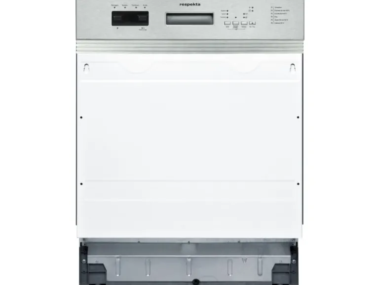 Respekta Küchenzeile KB250ESWC 250 cm Weiß-Eiche Glänzend