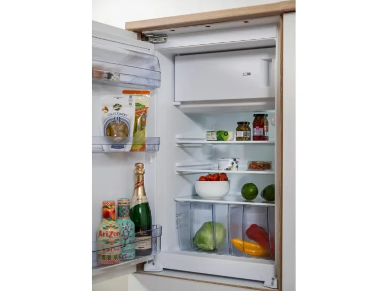 Respekta Küchenzeile KB270ESW 270 cm Weiß-Eiche Sägerau Nachbildung