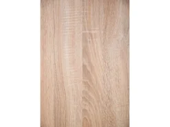 Respekta Küchenzeile KB270ESW 270 cm Weiß-Eiche Sägerau Nachbildung