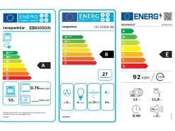 Respekta Küchenzeile KB220ESW 220 cm Weiß-Eiche Sägerau Nachbildung