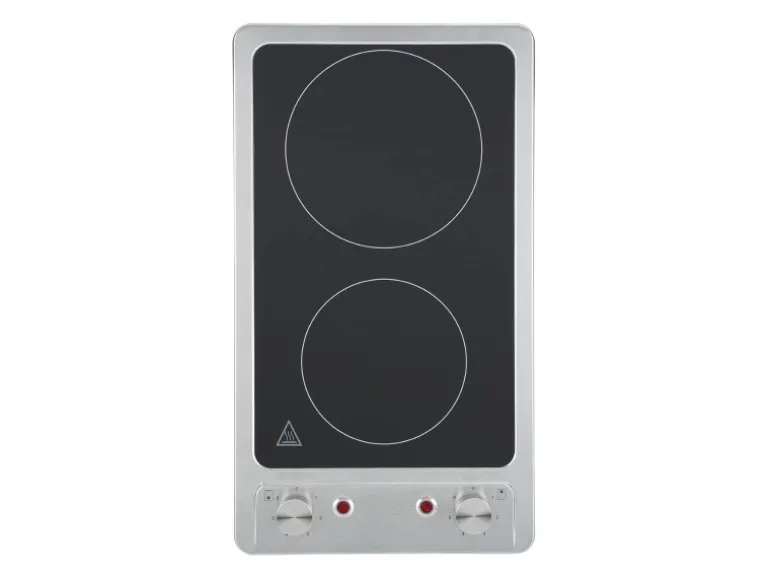 Respekta Küchenzeile KB195EYGC 195cm Grau-Eiche York Nachb. Glaskeramikkochfeld