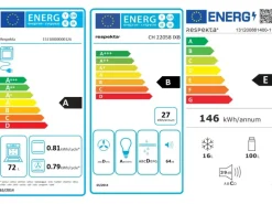 Respekta Küchenzeile KB270EYW 270 cm Weiß Seidenglanz-Eiche York Nachbildung