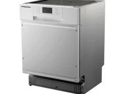 Respekta Küchenzeile KB370EYWMIGKE 370 cm Weiß Seidengl.-Eiche York Nachbildung