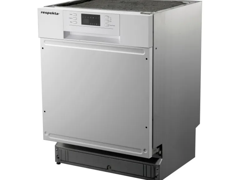 Respekta Küchenzeile KB280WSC 280 cm Schwarz-Weiß