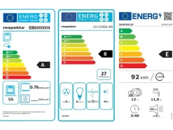 Respekta Küchenzeile KB220WW 220 cm Weiß